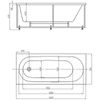 Акриловая ванна Aquatek Оберон