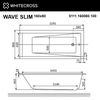 Акриловая ванна Whitecross Wave Slim - 4