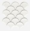 Orro Mosaic Ceramic White Scales 25.9x27.3 ID 534148