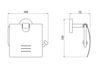 Держатель для туалетной бумаги Aquatek Бетта - 2