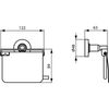 Держатель для туалетной бумаги Ideal Standard Iom