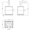 Дозатор для жидкого мыла Gessi Eleganza - 4