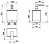 Дозатор для жидкого мыла Gessi Rettangolo
