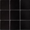 Плитка Мозаика Starmosaic Homework Black Matt, 30x30, моноколор, чёрная, матовая - 1