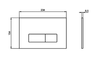 Кнопка смыва Ideal Standard Oleas M2 - 5