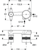 Скрытая часть Ideal Standard Built-in