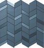 Мозаика Blue Mosaico Chevron Wall 30.5x30.5