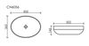 Раковина накладная Ceramica Nova Element Капучино Матовый - 5