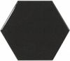 Плитка настенная Hexagon Black 10,7x12,4