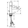 Смеситель для биде Axor Uno - 2