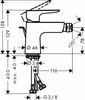 Смеситель для биде Hansgrohe Talis E