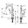 Смеситель для раковины Hansgrohe Logis