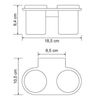 Подстаканник WasserKRAFT Kammel - 3