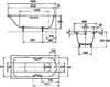 Стальная ванна Kaldewei Saniform Plus - 4