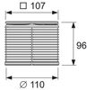 Декоративная решетка TECE TECEdrainpoint S