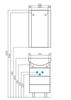Тумба под раковину Акватон Ария 50 H - 6