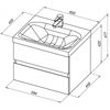 Тумба под раковину Aquanet Беркли - 4