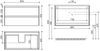 Тумба под раковину Sancos Cento - 5