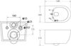 Унитаз подвесной Cezares Molveno - 6