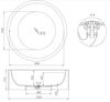 Ванна из искусственного камня Salini Isola S-Sense - 6