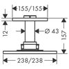 Верхний душ Axor Shower Solutions