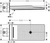 Верхний душ Hansgrohe Rainmaker Select - 5